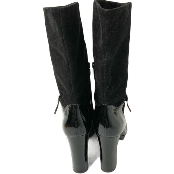 MARC by MARC JACOBS Leather/Suede Slouch Boots 39 - Picture 4 of 9